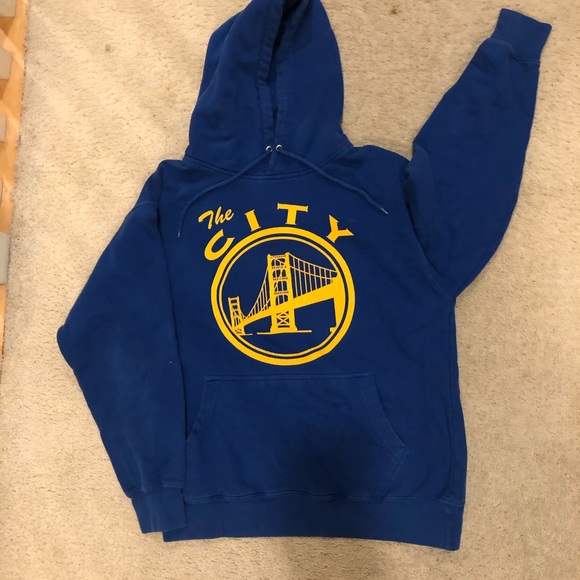yellow golden state warriors hoodie